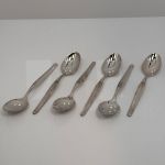 WMF MADRID 90er Silberauflage - 6x Kaffelöffel / Löffel klein - 13,3cm