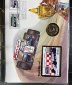 NUMISBRIEFE aus aller Welt - Album mit 22 Numisbriefen inkl. Kassette