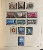 DDR Sammlung gestempelt - 1949-1974 nahezu komplett auf Vordruck im Klemmbinder