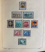 DDR Sammlung gestempelt - 1949-1974 nahezu komplett auf Vordruck im Klemmbinder