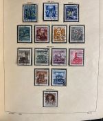 DDR Sammlung gestempelt - 1949-1974 nahezu komplett auf Vordruck im Klemmbinder