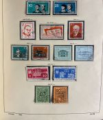 DDR Sammlung gestempelt - 1949-1974 nahezu komplett auf Vordruck im Klemmbinder