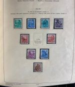 DDR Sammlung gestempelt - 1949-1974 nahezu komplett auf Vordruck im Klemmbinder