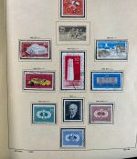 DDR Sammlung gestempelt - 1949-1974 nahezu komplett auf Vordruck im Klemmbinder