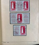 DDR Sammlung gestempelt - 1949-1974 nahezu komplett auf Vordruck im Klemmbinder