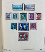 DDR Sammlung gestempelt - 1949-1974 nahezu komplett auf Vordruck im Klemmbinder