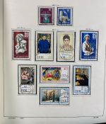 DDR Sammlung gestempelt - 1949-1974 nahezu komplett auf Vordruck im Klemmbinder