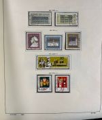 DDR Sammlung gestempelt - 1949-1974 nahezu komplett auf Vordruck im Klemmbinder