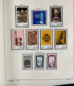 DDR Sammlung gestempelt - 1949-1974 nahezu komplett auf Vordruck im Klemmbinder