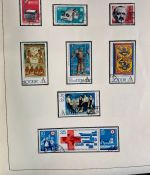 DDR Sammlung gestempelt - 1949-1974 nahezu komplett auf Vordruck im Klemmbinder