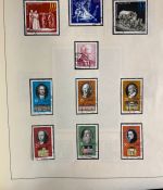 DDR Sammlung gestempelt - 1949-1974 nahezu komplett auf Vordruck im Klemmbinder