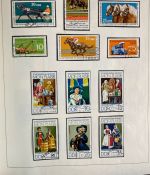 DDR Sammlung gestempelt - 1949-1974 nahezu komplett auf Vordruck im Klemmbinder