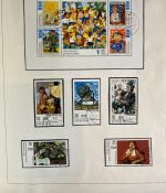 DDR Sammlung gestempelt - 1949-1974 nahezu komplett auf Vordruck im Klemmbinder