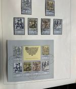 DDR Sammlung gestempelt - 1949-1974 nahezu komplett auf Vordruck im Klemmbinder