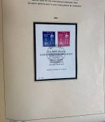 DDR Sammlung gestempelt - 1949-1974 nahezu komplett auf Vordruck im Klemmbinder