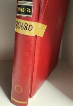 DDR Sammlung gestempelt - 1949-1974 nahezu komplett auf Vordruck im Klemmbinder