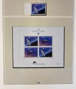 CEPT Europa Union Jahrgang 1991 postfrisch komplett auf Lindner Vordruck