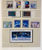 CEPT Europa Union Jahrgang 1991 postfrisch komplett auf Lindner Vordruck