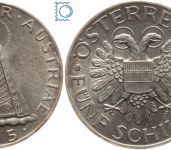 Österreich, 5 Schilling 19345 - Magna Mater | Madonna von Mariazell