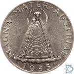 Österreich, 5 Schilling 19345 - Magna Mater | Madonna von Mariazell