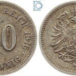 Kaiserreich, 50 Pfennig 1876 B, Wilhelm I., Silber, Jäger 7