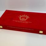 MDM Münzkassette Schatulle "Silbergedenkmünzen Volksrepublik China" gebraucht