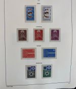 CEPT Europa Union Jahrgang 1956-1977 postfrisch komplett auf Leuchtturm Vordruck