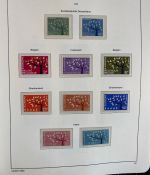 CEPT Europa Union Jahrgang 1956-1977 postfrisch komplett auf Leuchtturm Vordruck