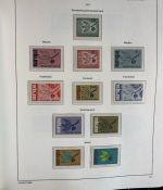 CEPT Europa Union Jahrgang 1956-1977 postfrisch komplett auf Leuchtturm Vordruck