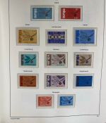 CEPT Europa Union Jahrgang 1956-1977 postfrisch komplett auf Leuchtturm Vordruck