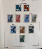 CEPT Europa Union Jahrgang 1956-1977 postfrisch komplett auf Leuchtturm Vordruck