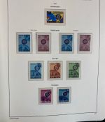 CEPT Europa Union Jahrgang 1956-1977 postfrisch komplett auf Leuchtturm Vordruck