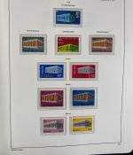 CEPT Europa Union Jahrgang 1956-1977 postfrisch komplett auf Leuchtturm Vordruck