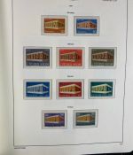 CEPT Europa Union Jahrgang 1956-1977 postfrisch komplett auf Leuchtturm Vordruck