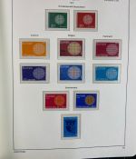 CEPT Europa Union Jahrgang 1956-1977 postfrisch komplett auf Leuchtturm Vordruck