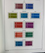 CEPT Europa Union Jahrgang 1956-1977 postfrisch komplett auf Leuchtturm Vordruck