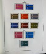 CEPT Europa Union Jahrgang 1956-1977 postfrisch komplett auf Leuchtturm Vordruck