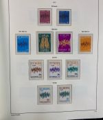 CEPT Europa Union Jahrgang 1956-1977 postfrisch komplett auf Leuchtturm Vordruck