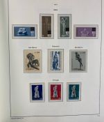 CEPT Europa Union Jahrgang 1956-1977 postfrisch komplett auf Leuchtturm Vordruck