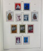 CEPT Europa Union Jahrgang 1956-1977 postfrisch komplett auf Leuchtturm Vordruck