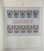 CEPT Europa Union Jahrgang 1956-1977 postfrisch komplett auf Leuchtturm Vordruck