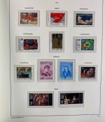 CEPT Europa Union Jahrgang 1956-1977 postfrisch komplett auf Leuchtturm Vordruck