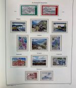 CEPT Europa Union Jahrgang 1956-1977 postfrisch komplett auf Leuchtturm Vordruck