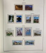 CEPT Europa Union Jahrgang 1956-1977 postfrisch komplett auf Leuchtturm Vordruck