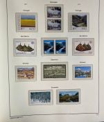 CEPT Europa Union Jahrgang 1956-1977 postfrisch komplett auf Leuchtturm Vordruck