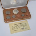 Cook Islands 1976 Kursmünzensatz KMS PP (6,88 Dollar) in Schatulle