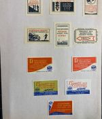 OSTEUROPA - Zündholzschachtel Etiketten - Streicholzschachtel - Grosse Sammlung
