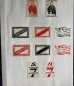 OSTEUROPA - Zündholzschachtel Etiketten - Streicholzschachtel - Grosse Sammlung