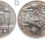 ÖSTERREICH - 500 Schillinge 1998 - Österreich und sein Volk - Der Goldschmied - Silber
