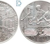 ÖSTERREICH - 500 Schillinge 1998 - Österreich und sein Volk - Der Buchdrucker - Silber